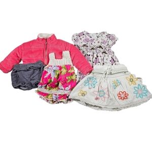 6 Month- 2T Girls Bundle (Set Of 5)